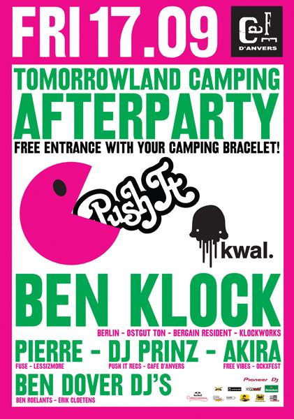 TomorrowlandCamping Afterparty