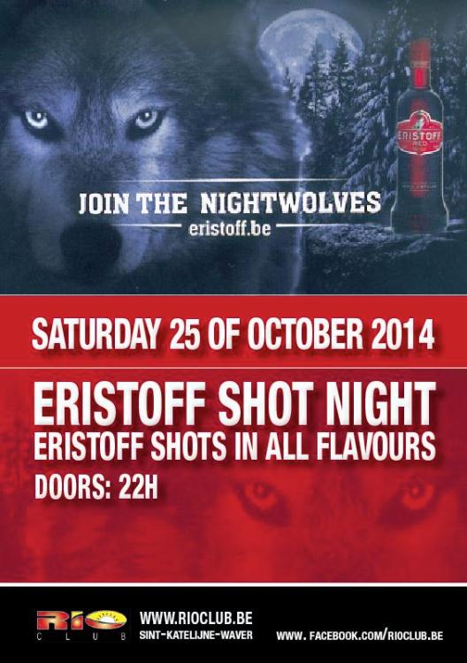 Eristoff shot night